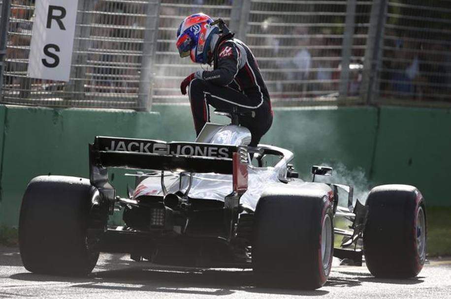 Sfortunatissima la Haas, ecco il ritiro di Grosjean. Ap